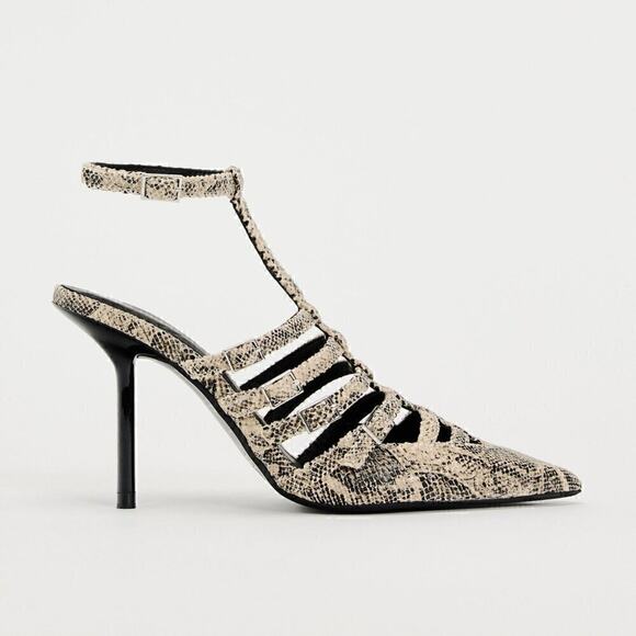 ZARA Strappy Heels NWT - Picture 9 of 12